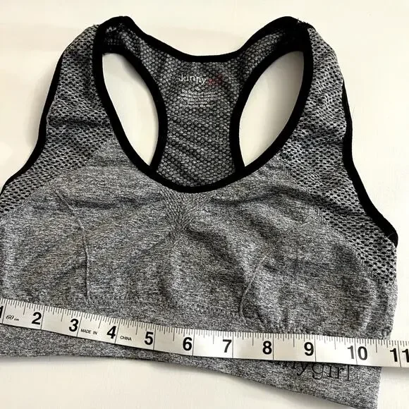 Skinny Girl gray sports bra small - Picture 4 of 4